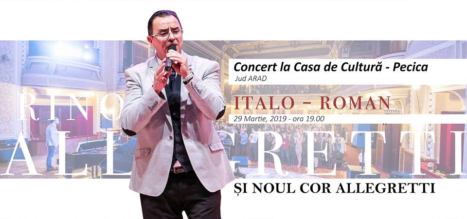 Concert de muzică italo-română la Casa de Cultură